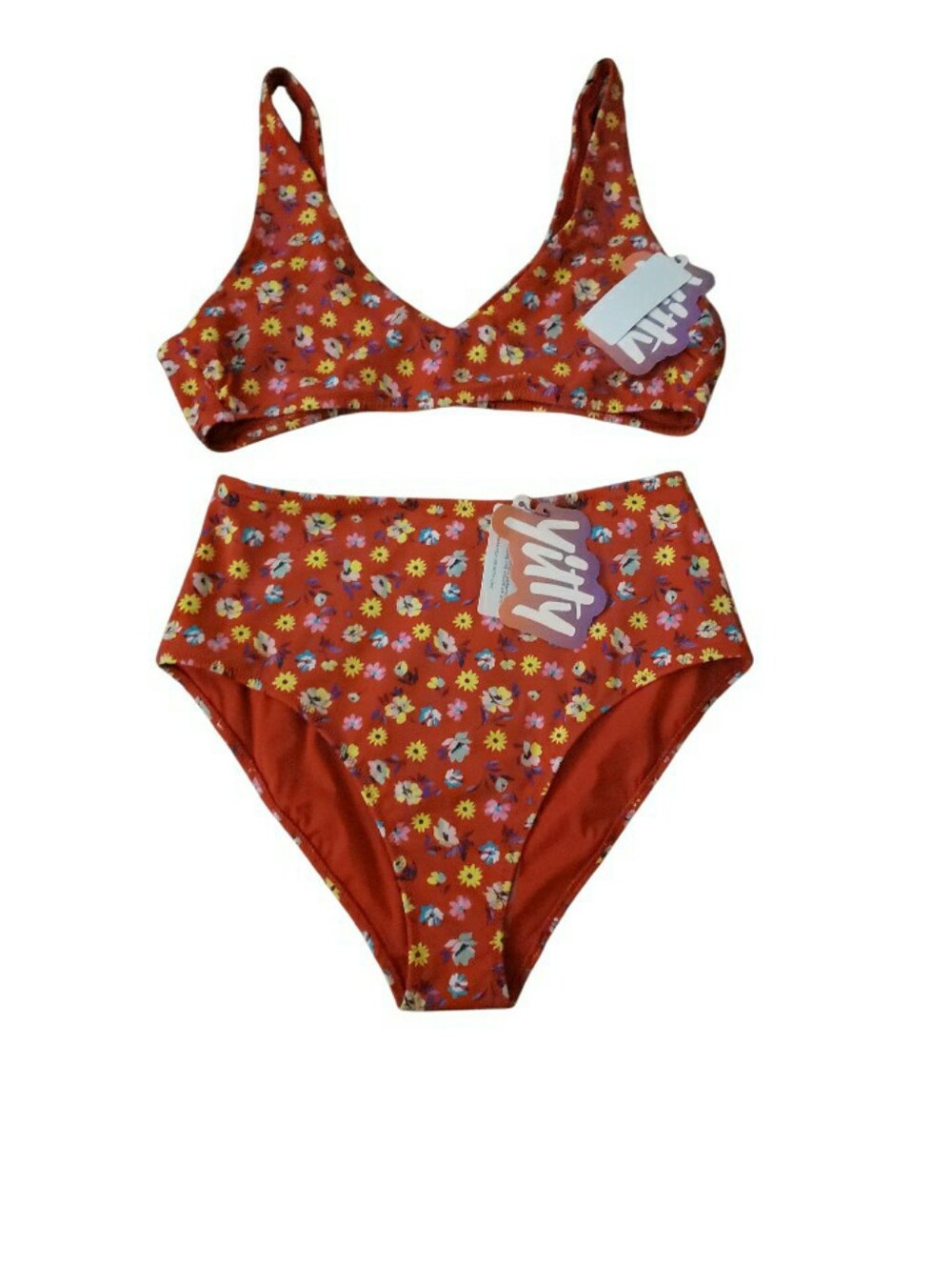 NWT Fabletics Yitty High-Waist Bikini Set